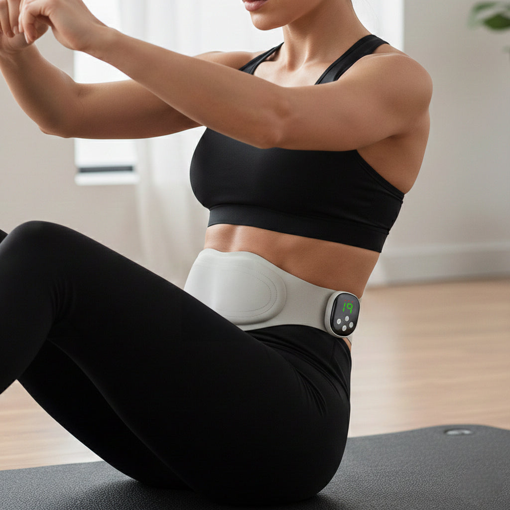 EMS Pulse Belt for Waist and Abs training