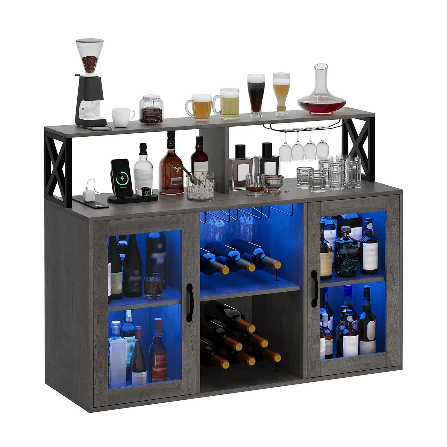 Wine Bar Cabinet Wine Rack