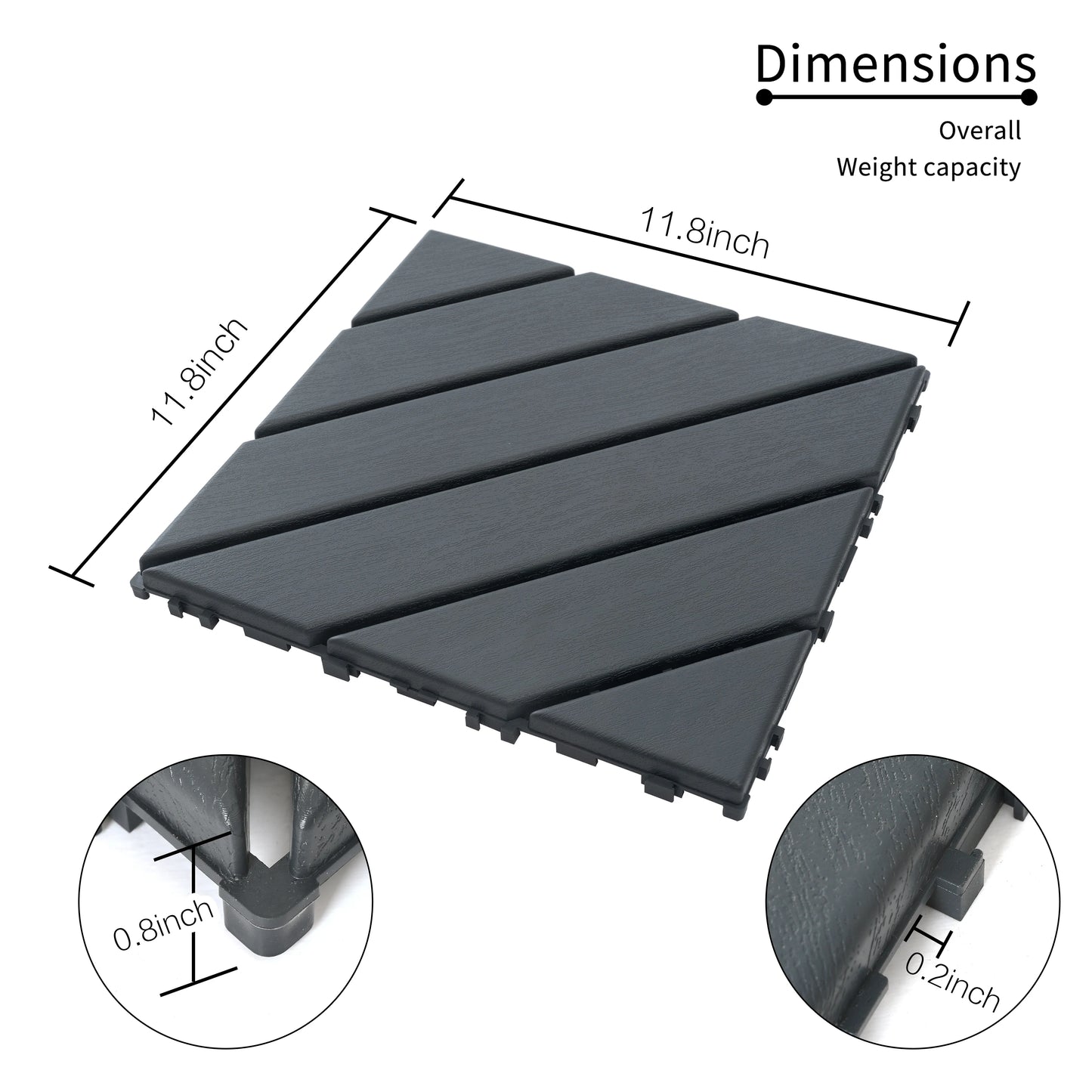 Interlocking Deck Tiles