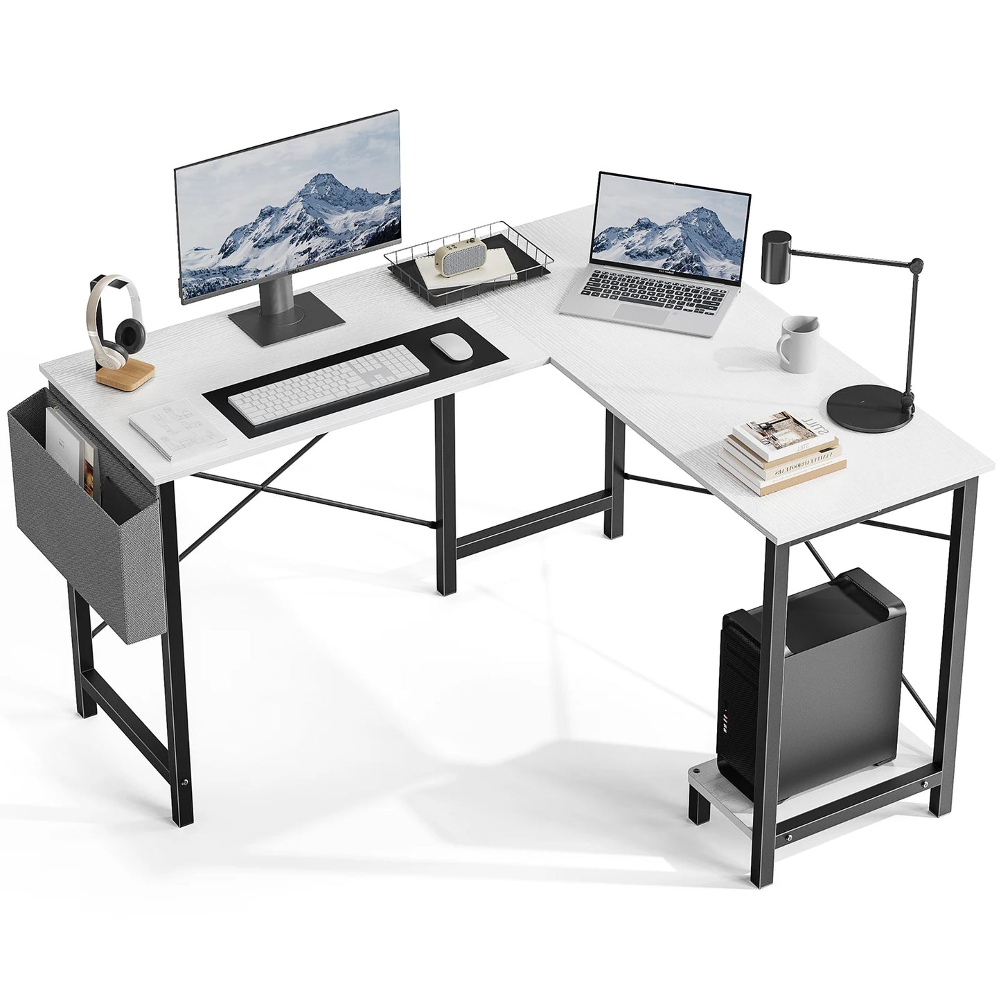 Wooden Table with Storage