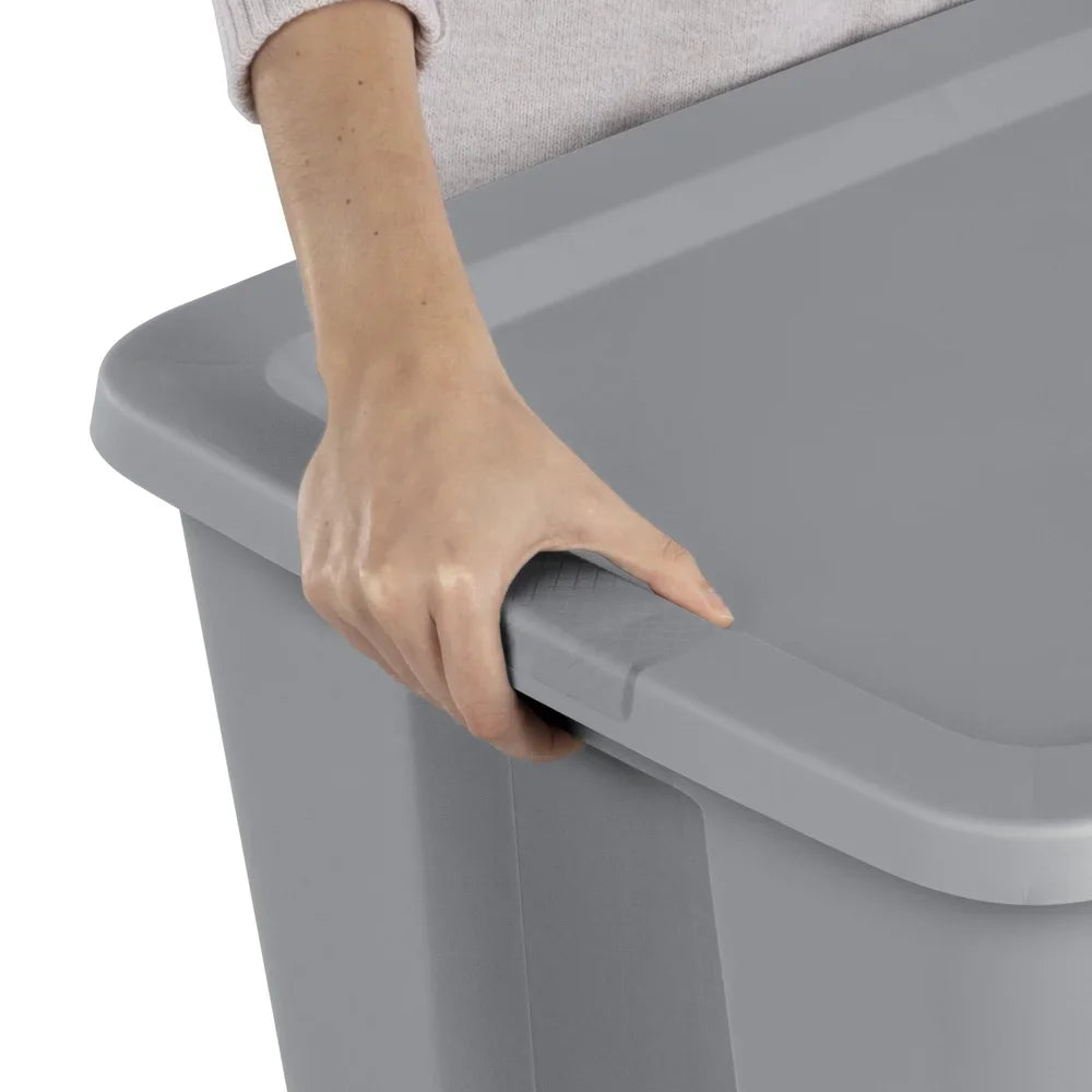 30 Gallon Storage Bin Stackable Container with Lid