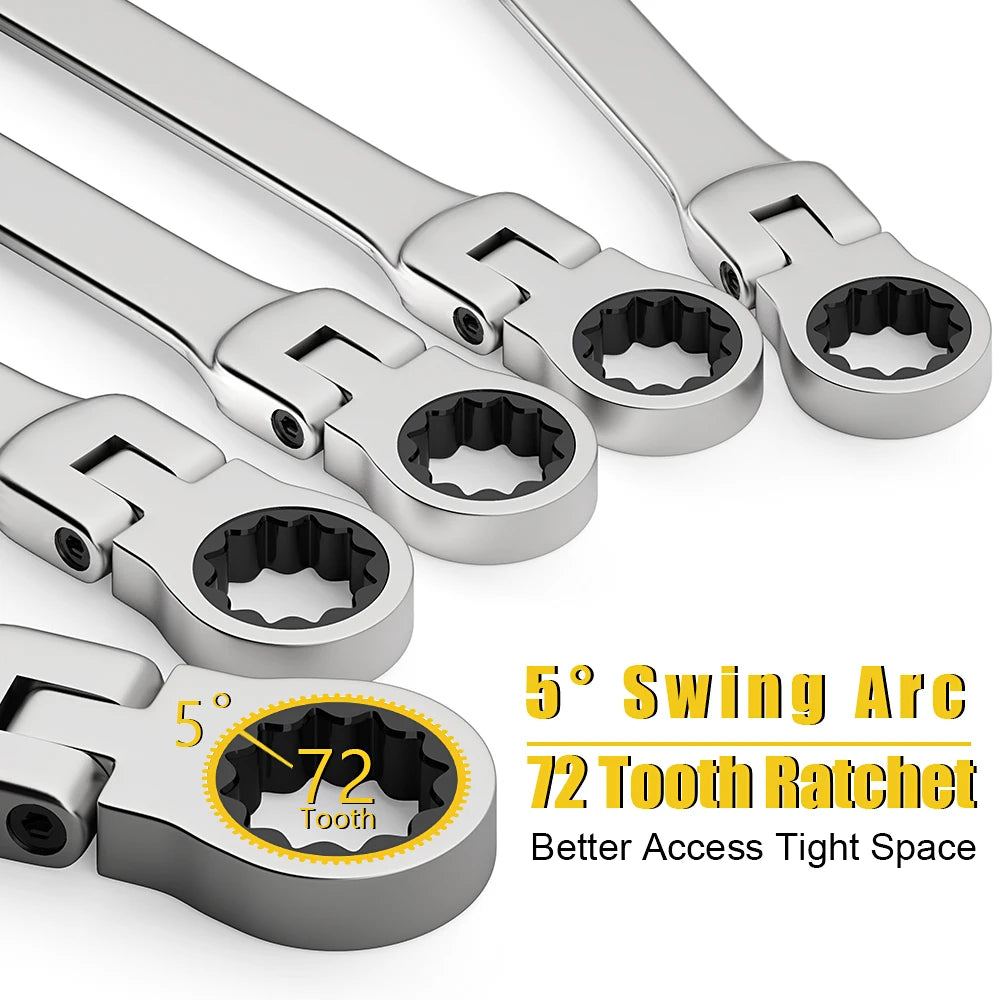 Durable Ratchet Wrench Set