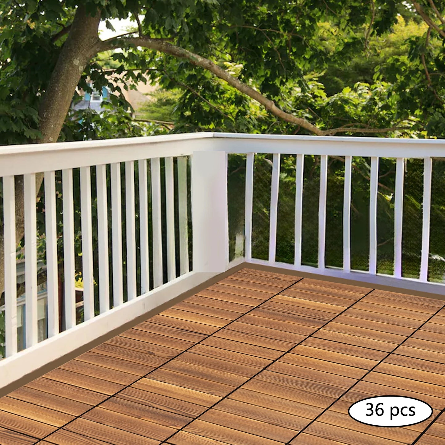Wood Flooring Tiles Interlocking
