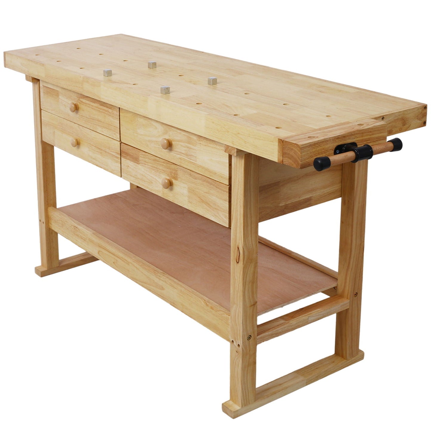 Workbench With 4 Drawers