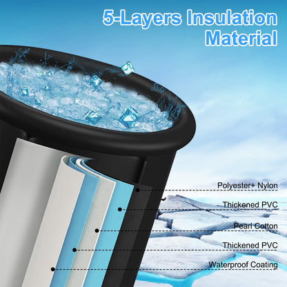 Large Size Ice BathTub with Cover