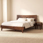 [Buy 1 Get 1] Aurora Solid Wood Bed Frame & Nightstand