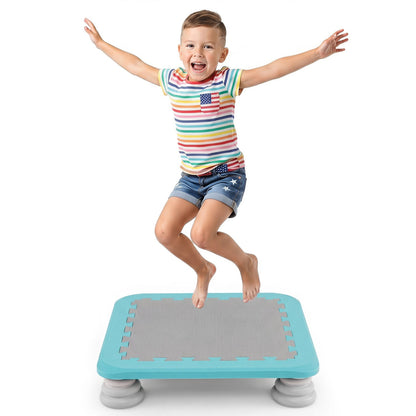 Kids Mini Trampoline 25.5 Inch with Non-Slip Foot Pads
