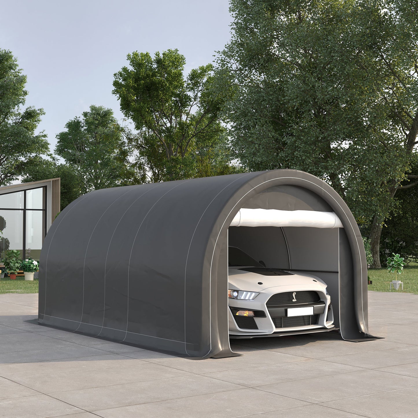 10' x 16' Heavy Duty Carport Garage Storage Tent