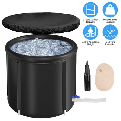 Large Size Ice BathTub with Cover