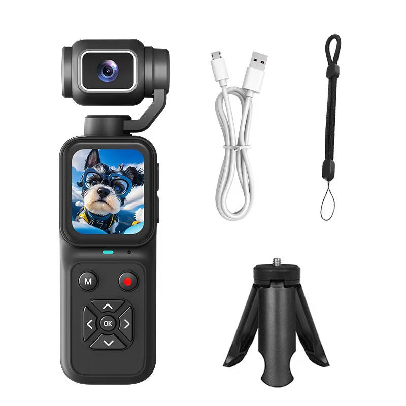 Portable Outdoor 180-Degree Flip Camera