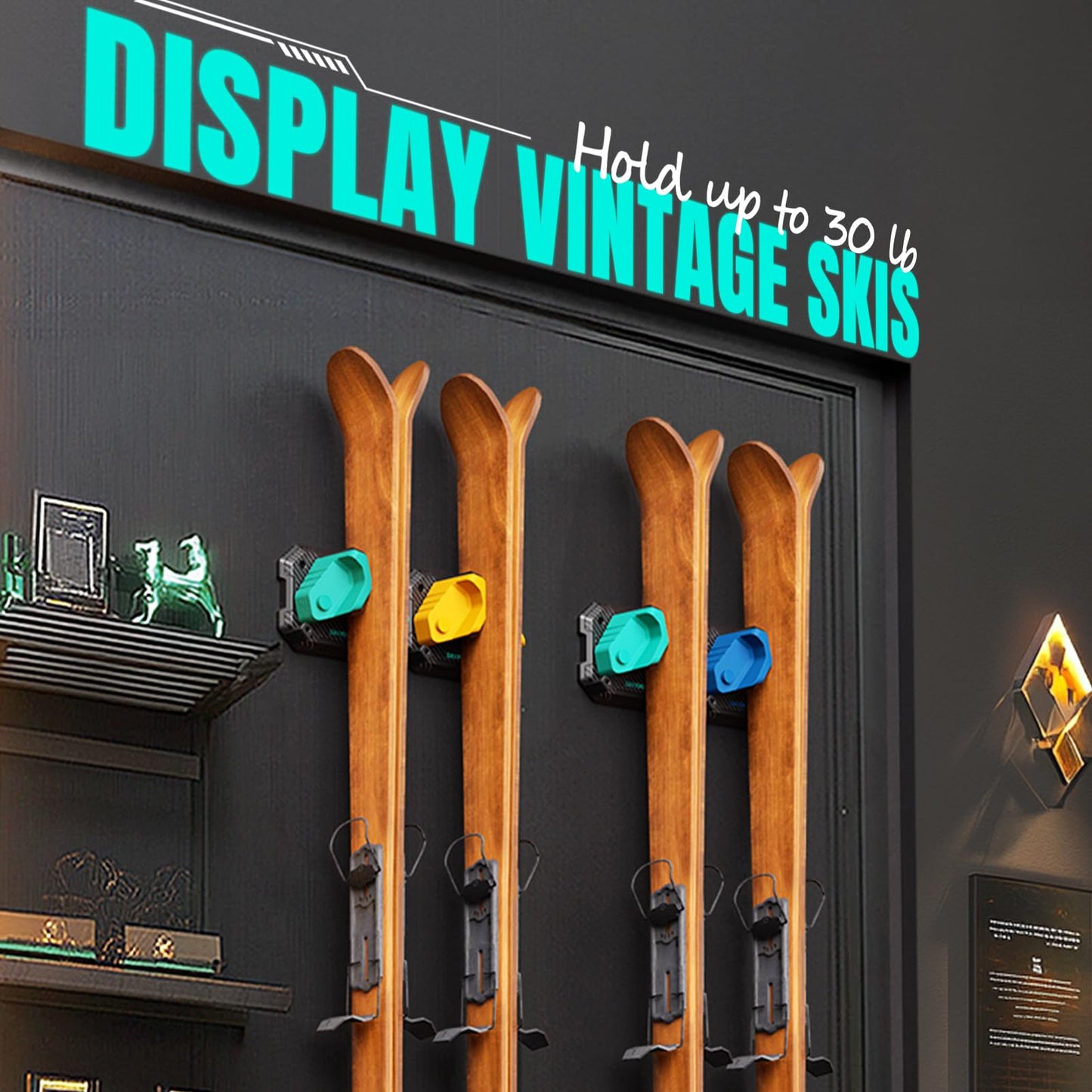 Ski & Snowboard Wall Rack