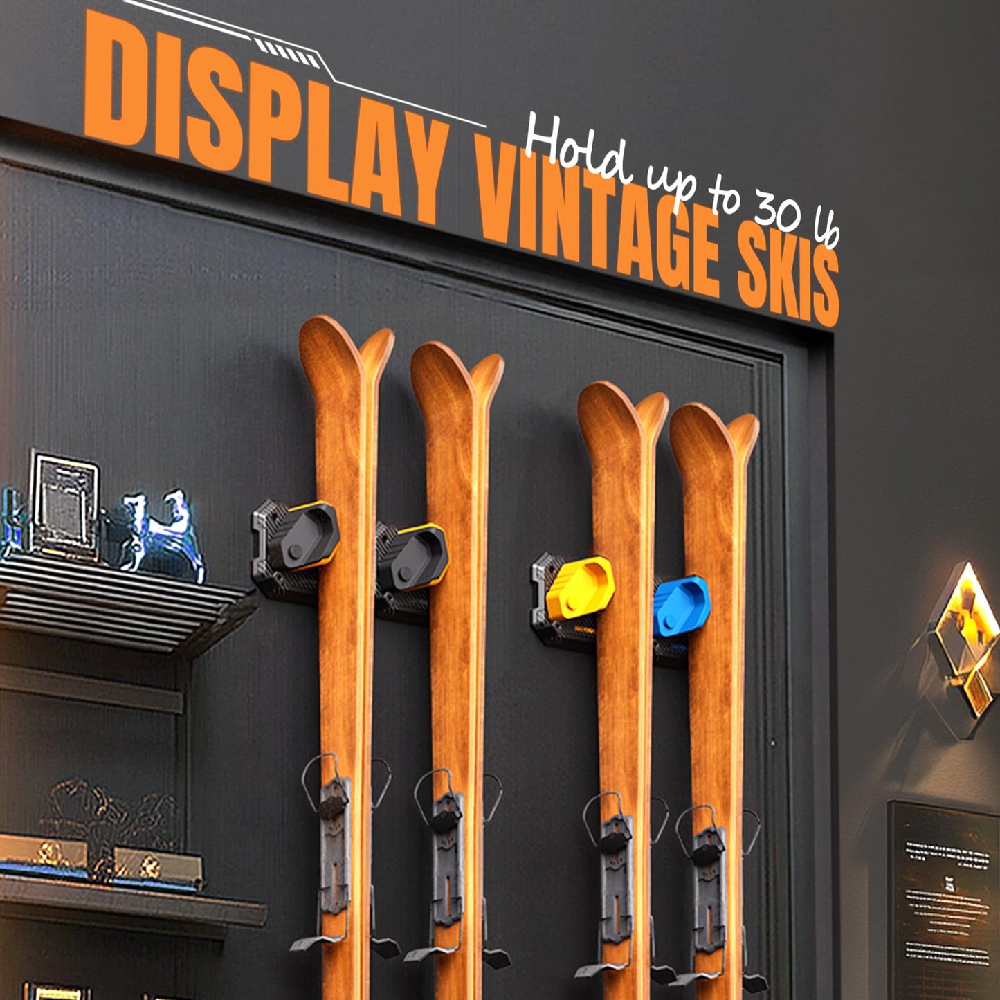 Ski & Snowboard Wall Rack