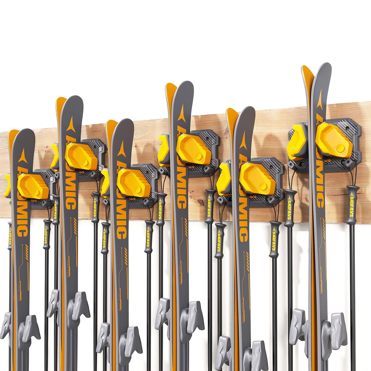 Ski & Snowboard Wall Rack