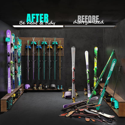 Ski & Snowboard Wall Rack