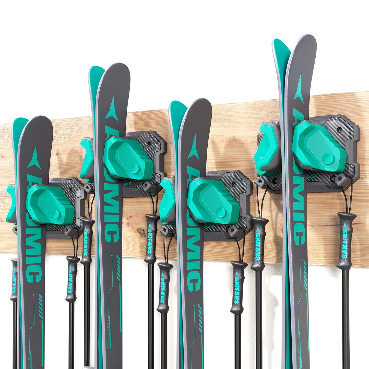 Ski & Snowboard Wall Rack