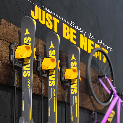 Ski & Snowboard Wall Rack