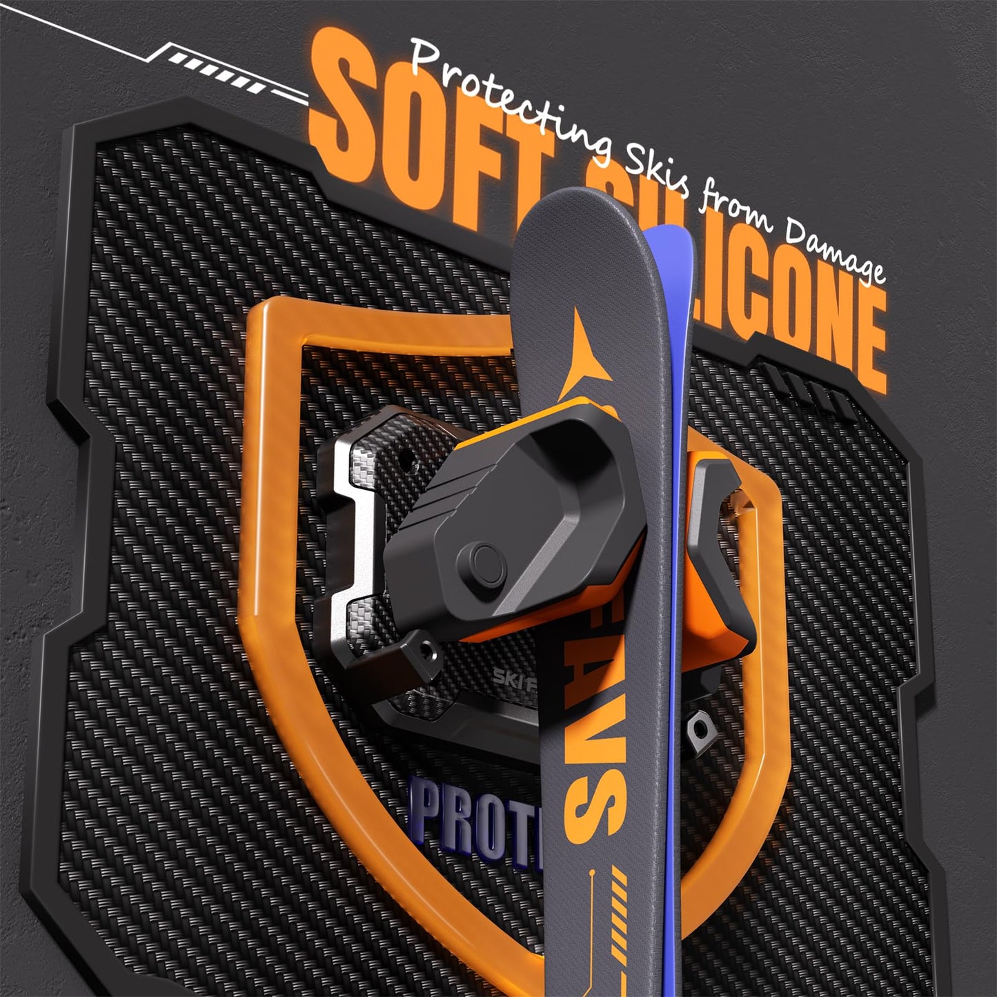 Ski & Snowboard Wall Rack
