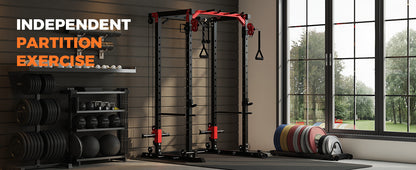 Power Rack with Cable Crossover