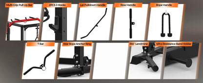 Power Rack with Cable Crossover