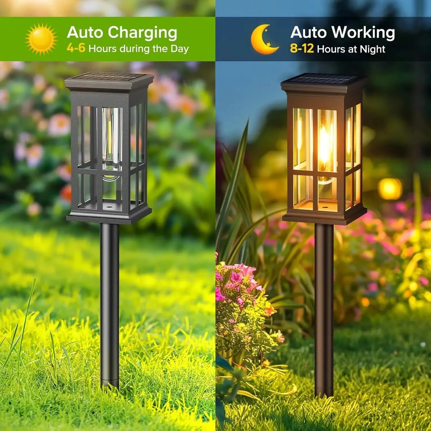 Outdoor Solar Lamp Waterproof Landscape Lighting