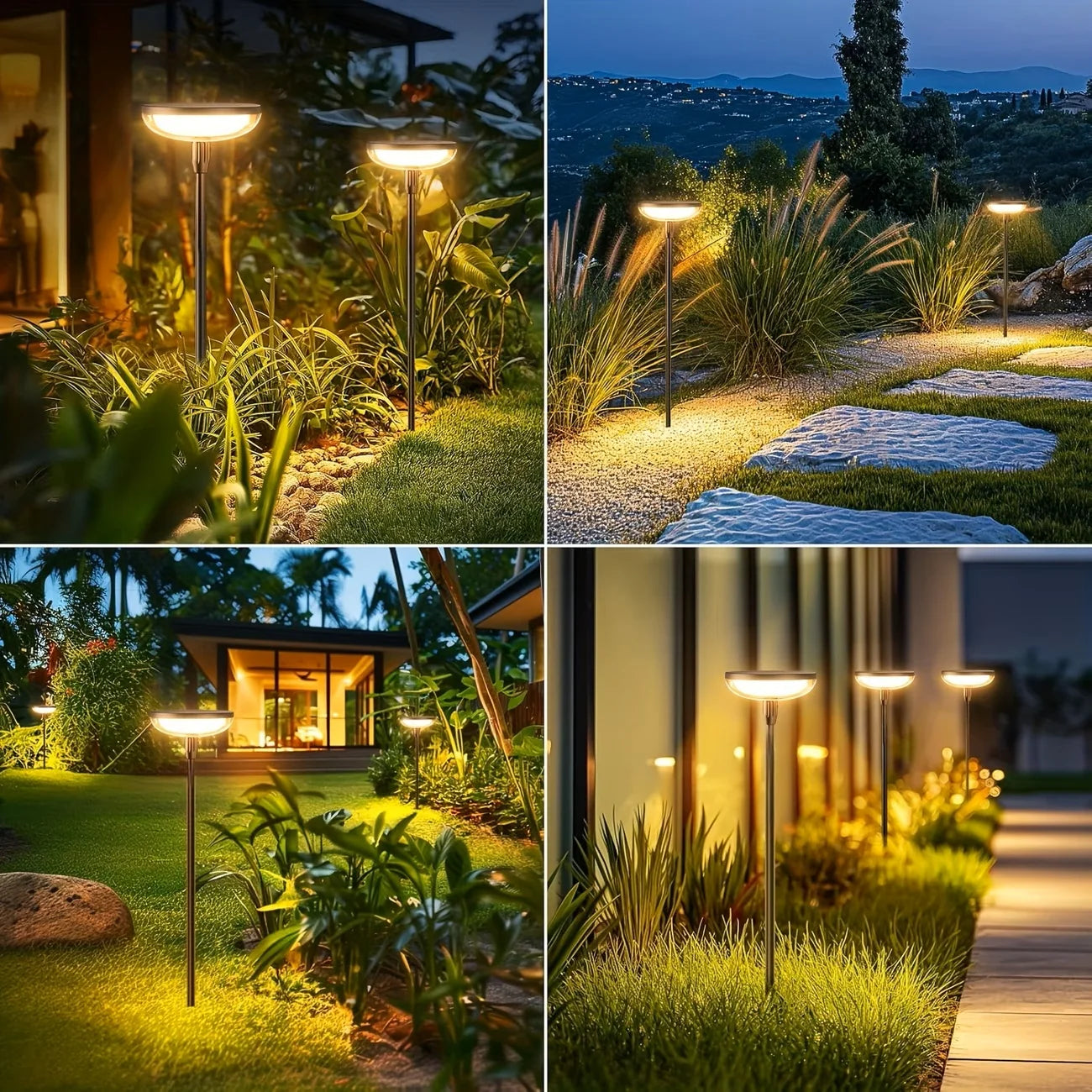 Solar Powered Lights Outdoor, Waterproof
