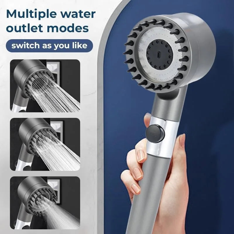Filtered Shower Head with Handheld 3 Spray Modes
