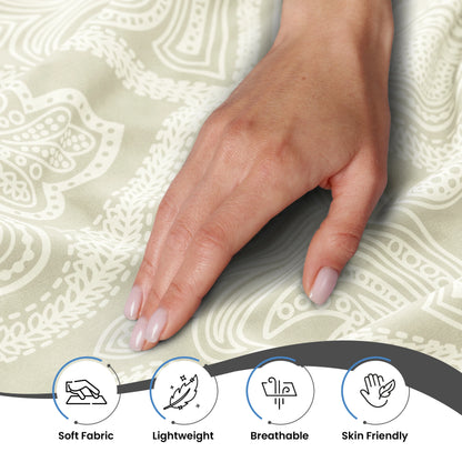 6Pc Paisley Sheet Set – Soft Microfiber, Wrinkle-Free, Luxurious