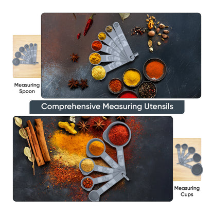 Cooking Utensils Set BPA Free, Food Grade