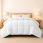1 Piece Fluffy Duvet Insert with Box Stitch Design – Soft and Cozy