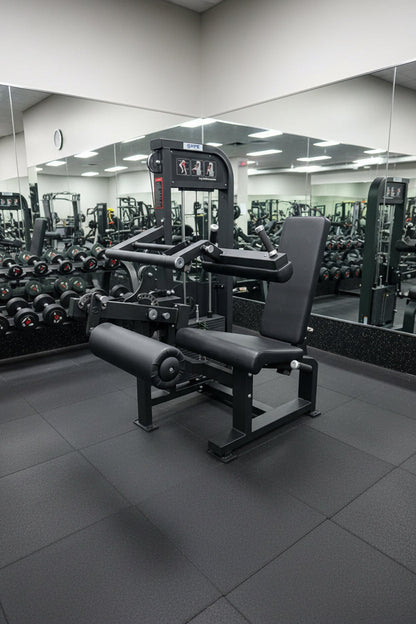 Selectorized Seated Leg Extension & Leg Curl Machine w/ 250lb weight stack (New)