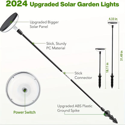 Solar Powered Lights Outdoor, Waterproof