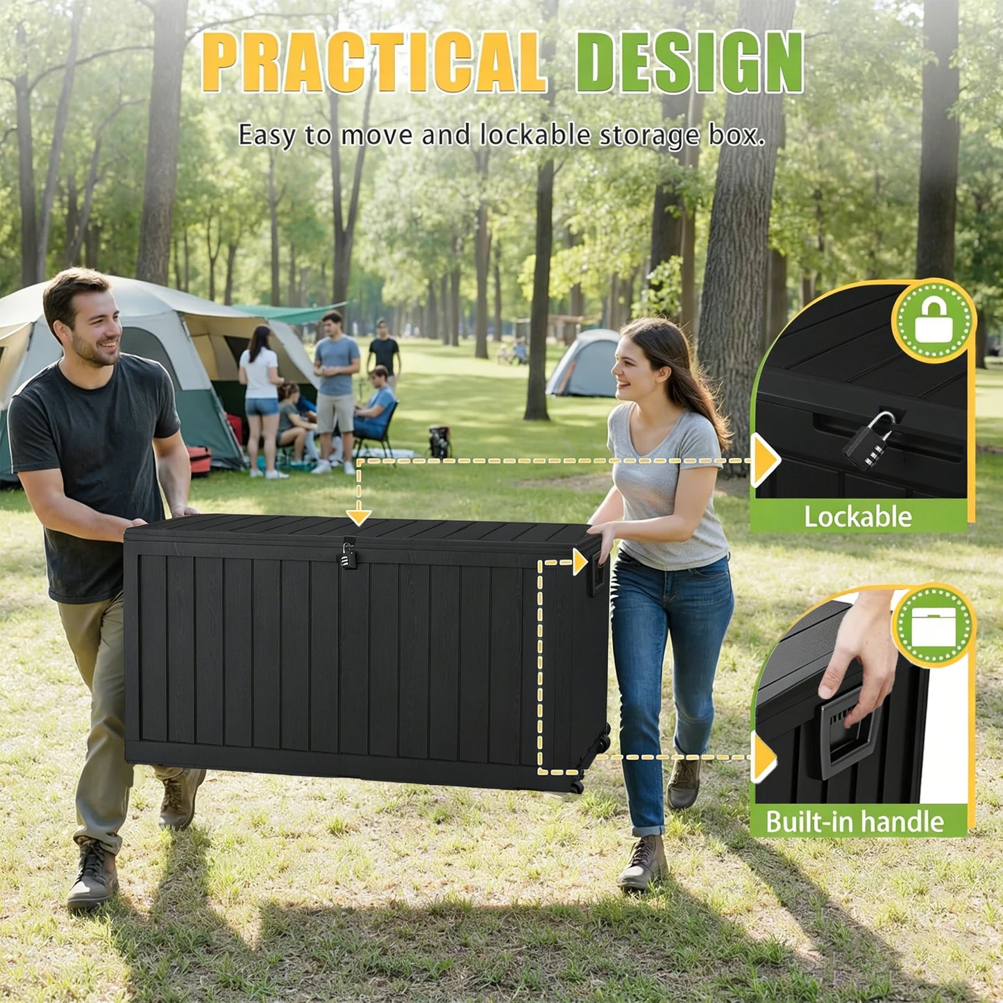Outdoor Storage Box, Waterproof