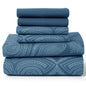 6Pc Paisley Sheet Set – Soft Microfiber, Wrinkle-Free, Luxurious
