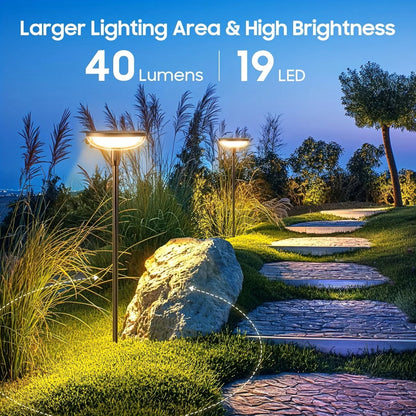 Solar Powered Lights Outdoor, Waterproof