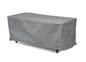 Premium Heavy-Duty Rectangular Fire Table Cover - 3-Layer Water & UV-Resistant, Platinum Series, 53"W x 33"D x 25"H for Outdoor Patio Furniture