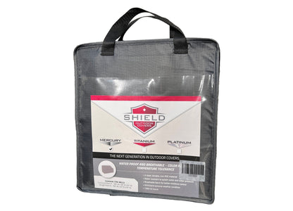 Modular Cover Left End - 32"Wx40"Dx32"H - Mercury