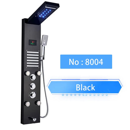 Shower Panel SPA Massage Jet Shower Waterfall Rain Shower