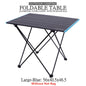 Portable Folding Camping Table Aluminium Alloy Ultralight Computer Bed Table Outdoor Garden Camp Party BBQ Picnic Foldable Table
