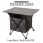 Portable Folding Camping Table Aluminium Alloy Ultralight Computer Bed Table Outdoor Garden Camp Party BBQ Picnic Foldable Table