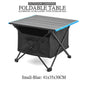 Portable Folding Camping Table Aluminium Alloy Ultralight Computer Bed Table Outdoor Garden Camp Party BBQ Picnic Foldable Table