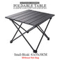 Portable Folding Camping Table Aluminium Alloy Ultralight Computer Bed Table Outdoor Garden Camp Party BBQ Picnic Foldable Table