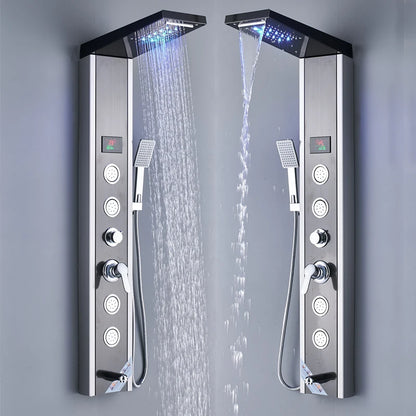 Shower Panel SPA Massage Jet Shower Waterfall Rain Shower