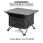 Portable Folding Camping Table Aluminium Alloy Ultralight Computer Bed Table Outdoor Garden Camp Party BBQ Picnic Foldable Table