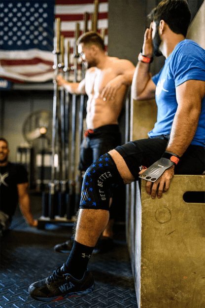 Bear KompleX Knee Sleeves - Stars & Stripes
