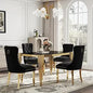 Glass Dining Table Set for 4