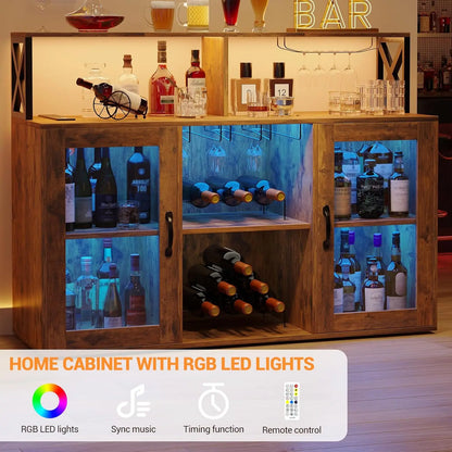 Wine Bar Cabinet Wine Rack