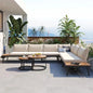 Outdoor Sofa Set with Coffee Table,