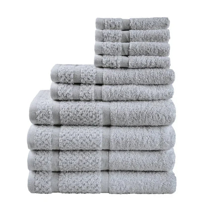 Towel Set with Upgraded Softness & Durability, Grey
