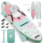 12'x36 Inflatable Paddle Board, 500lbs Extra Wide Stand Up Paddleboard for Adults with Premium SUP Accessories Kit & Backpack