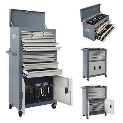 Rolling Tool Chest, Detachable Tool Chest